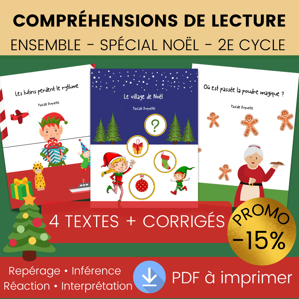 Ensemble lecture Noël - 2e cycle