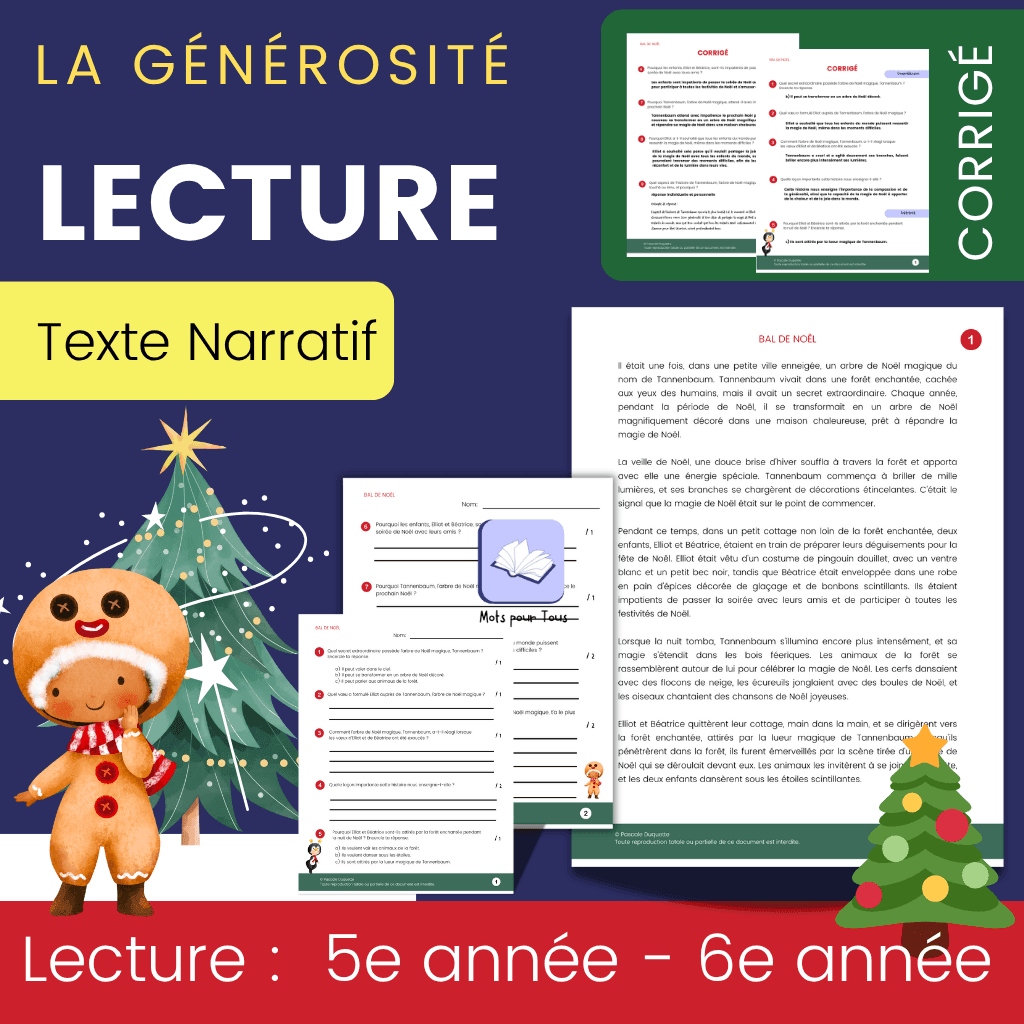 Texte Noël 3e cycle - Magie des Fêtes